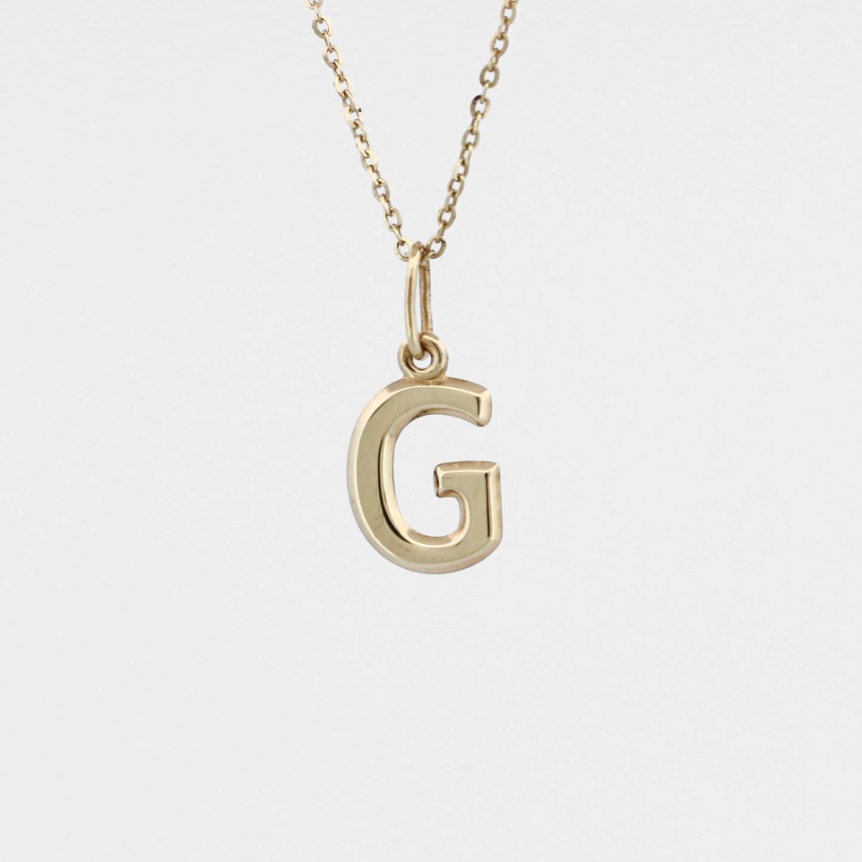 Zlaté písmeno "G"