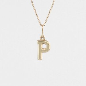 Zlaté písmeno "P"